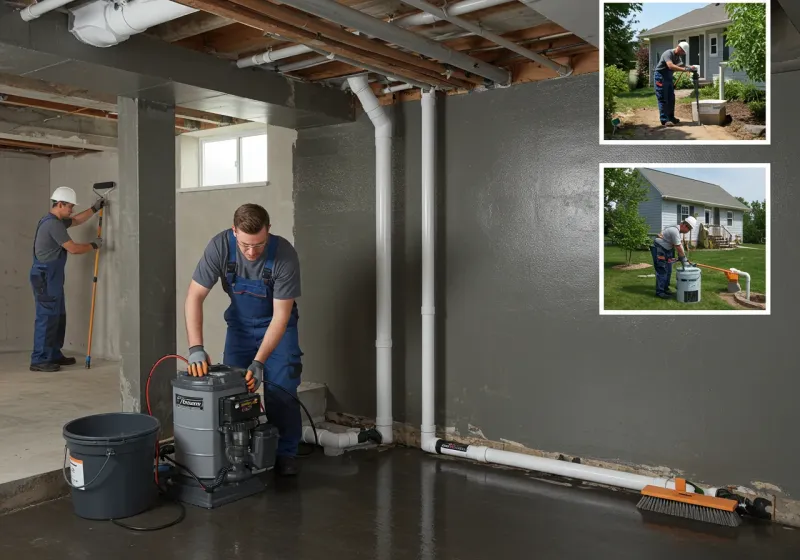 Basement Waterproofing and Flood Prevention process in Bethel Heights, AR